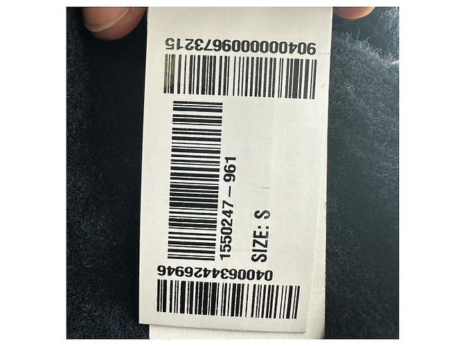 Pull Acne Studios Kiza avec logo brodé en nylon noir - vue 6