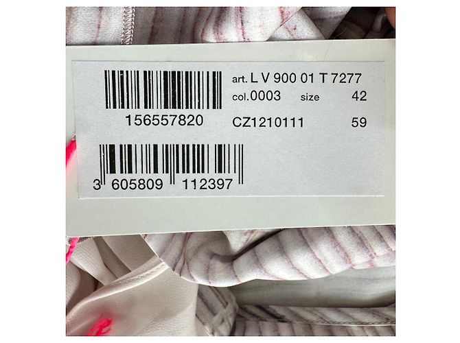 See by Chloé bedrucktes Halterneck-Midikleid aus multicolorigem Polyester Mehrfarben - Ansicht 7