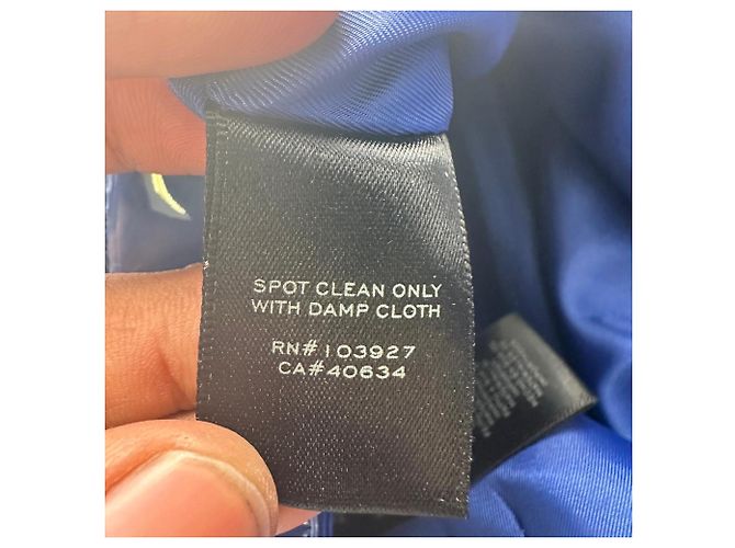 Marc by Marc Jacobs Midi-Bleistiftrock aus blauem Polyurethan - Ansicht 12