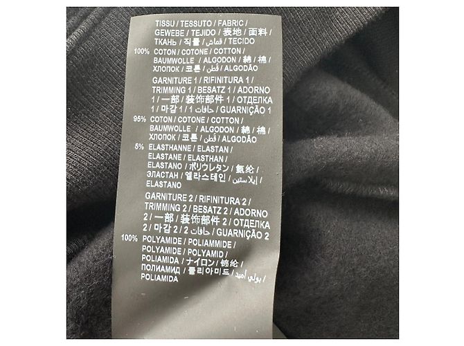 Autre Marque Saint Laurent 50s Hoodie mit Logo-Print aus schwarzer Baumwolle - Ansicht 7