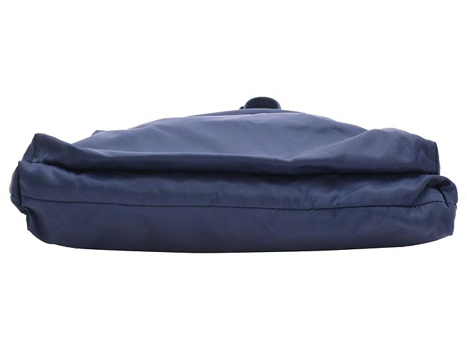 Borsa Tote Eyes Anya Hindmarch in nylon blu navy - vista 4