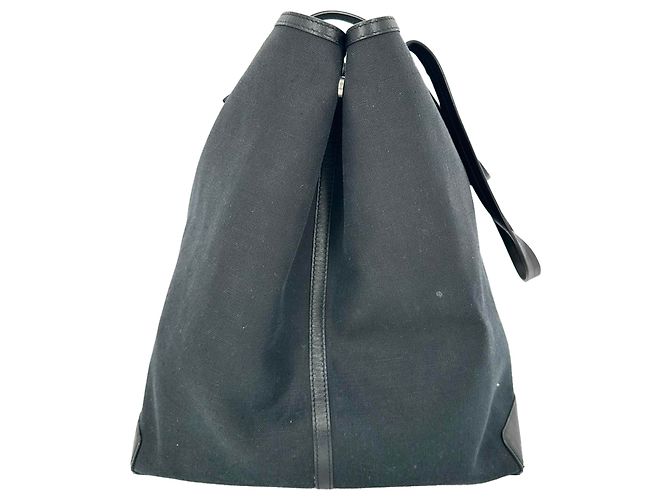 Borsa Tote The Row Park Tote Three in tela di nylon nera Nero - vista 2