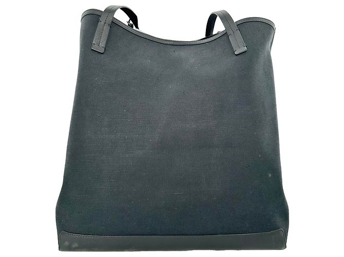 Borsa Tote The Row Park Tote Three in tela di nylon nera Nero - vista 3