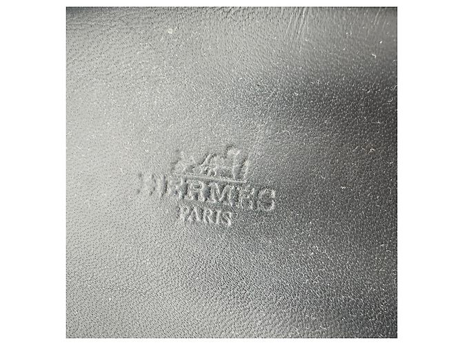Sneaker basse Day Hermès in pelle di vitello nera Nero - vista 25