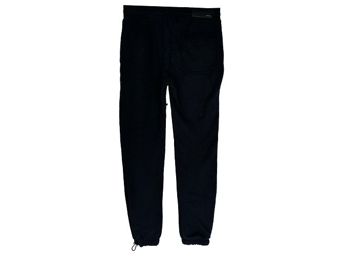 Amiri Jogginghose mit Logo-Print aus schwarzer Baumwolle - Ansicht 2