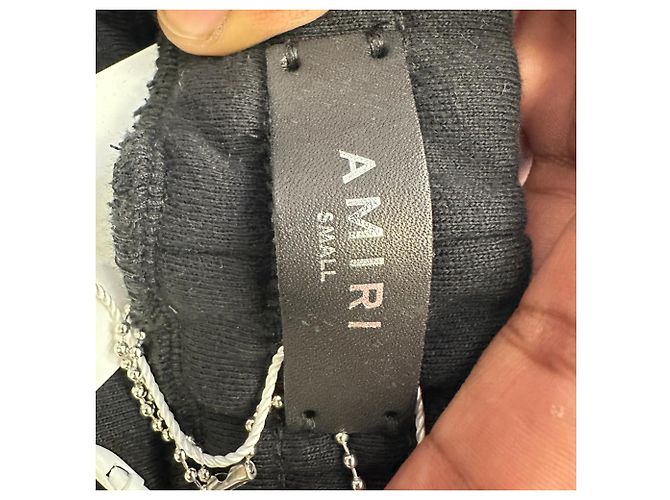 Amiri Jogginghose mit Logo-Print aus schwarzer Baumwolle - Ansicht 6