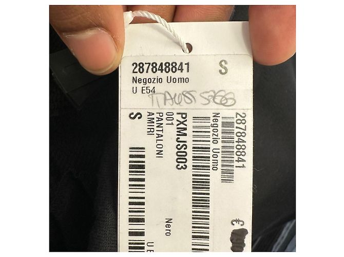 Amiri Jogginghose mit Logo-Print aus schwarzer Baumwolle - Ansicht 8