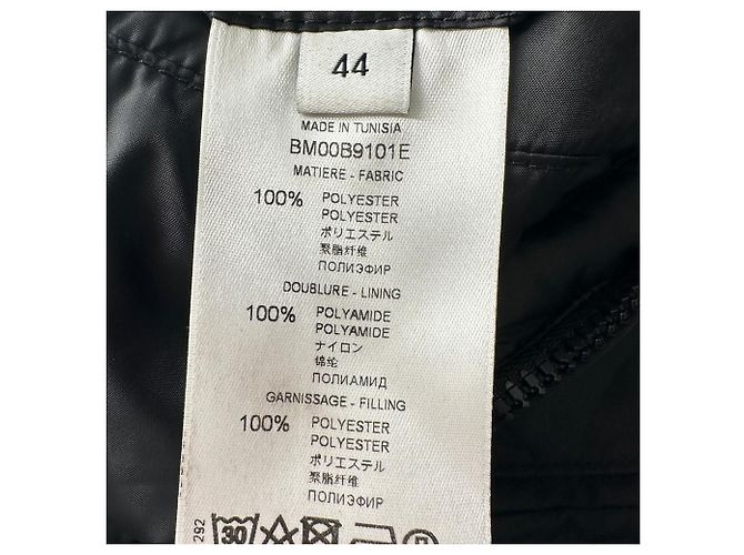 Givenchy Daunenjacke mit Logo-Patch aus schwarzem Polyester - Ansicht 10