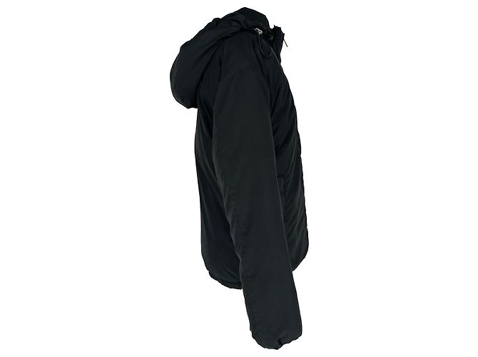 Givenchy Daunenjacke mit Logo-Patch aus schwarzem Polyester - Ansicht 2