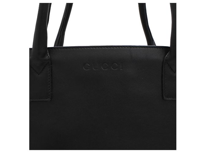 Borsa Tote Grande Gucci in pelle nera Nero - vista 19