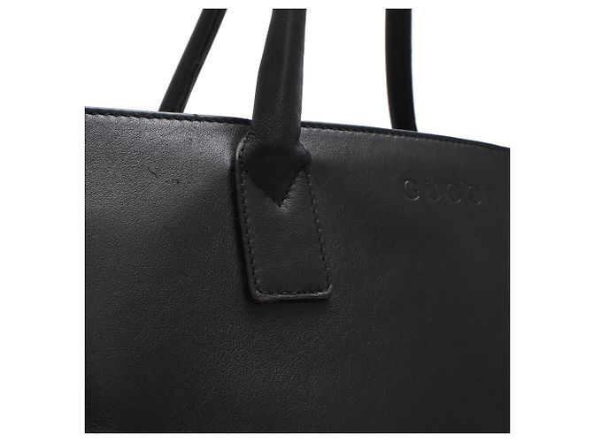 Borsa Tote Grande Gucci in pelle nera Nero - vista 26