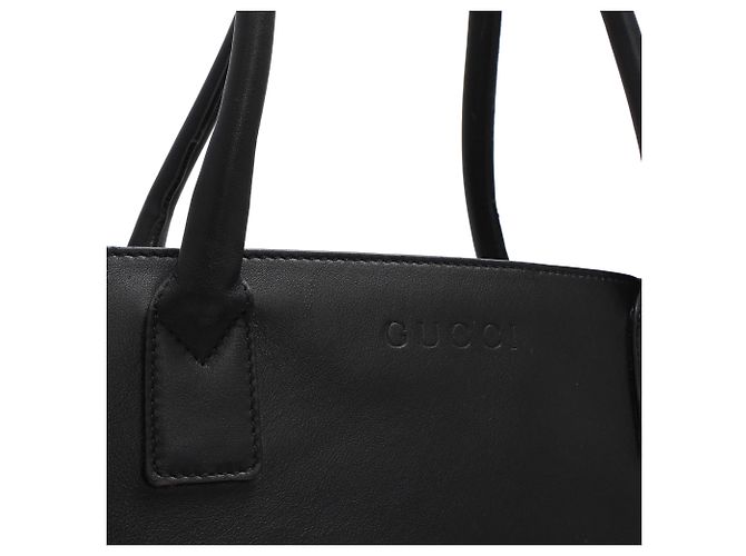Borsa Tote Grande Gucci in pelle nera Nero - vista 27