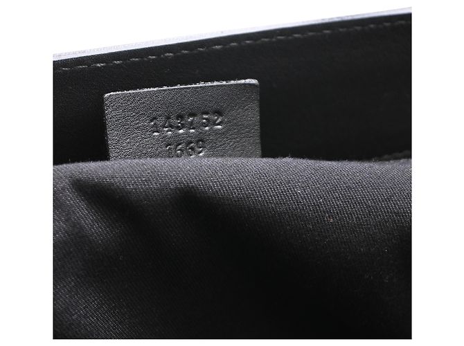 Borsa Tote Grande Gucci in pelle nera Nero - vista 7