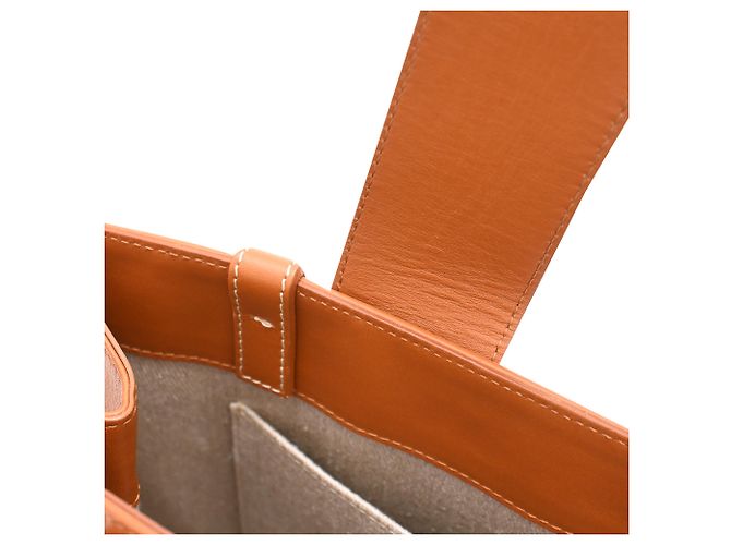 Borsa Tote Chloé Medium Woody in pelle di vitello marrone Rosso - vista 10