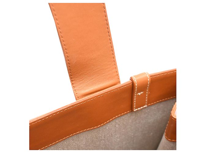 Borsa Tote Chloé Medium Woody in pelle di vitello marrone Rosso - vista 11
