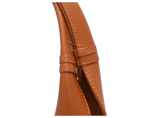 Borsa Tote Chloé Medium Woody in pelle di vitello marrone Rosso - vista 22