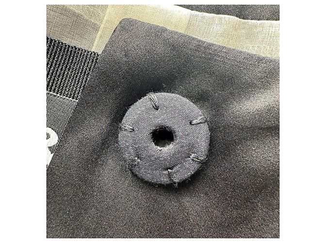 Trench con cintura Dolce & Gabbana in seta nera Nero - vista 8