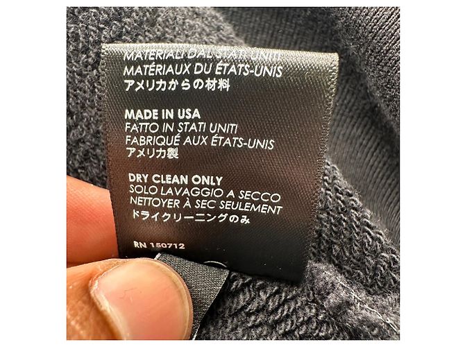 Felpa con cappuccio Amiri Core Logo-Print in cotone nero - vista 9