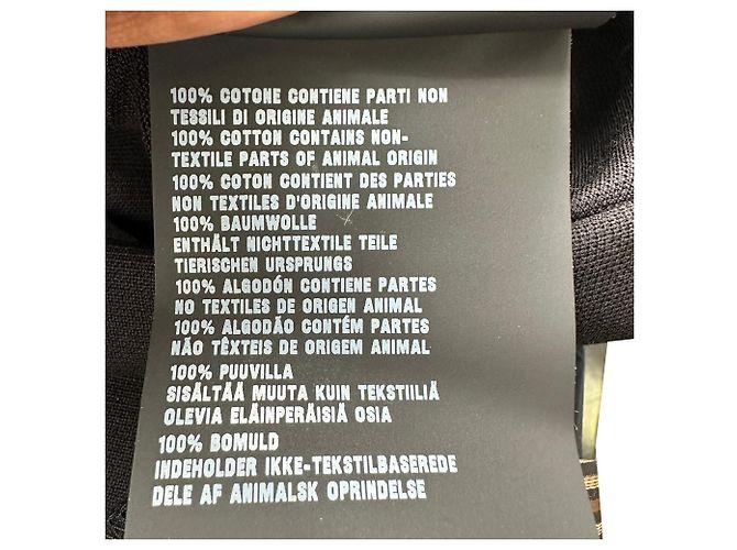 Prada Polohemd aus schwarzer Baumwolle mit Logo-Applikation - Ansicht 11