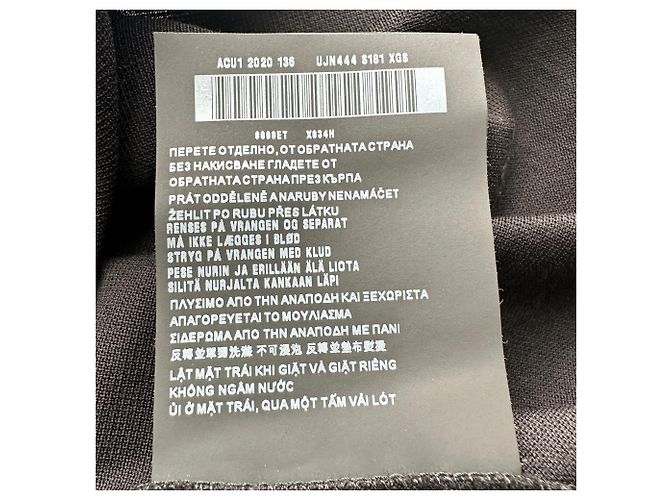 Prada Polohemd aus schwarzer Baumwolle mit Logo-Applikation - Ansicht 16