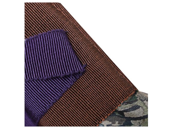 Abito midi con stampa floreale e scollo a V Alberta Ferretti in seta multicolore - vista 13