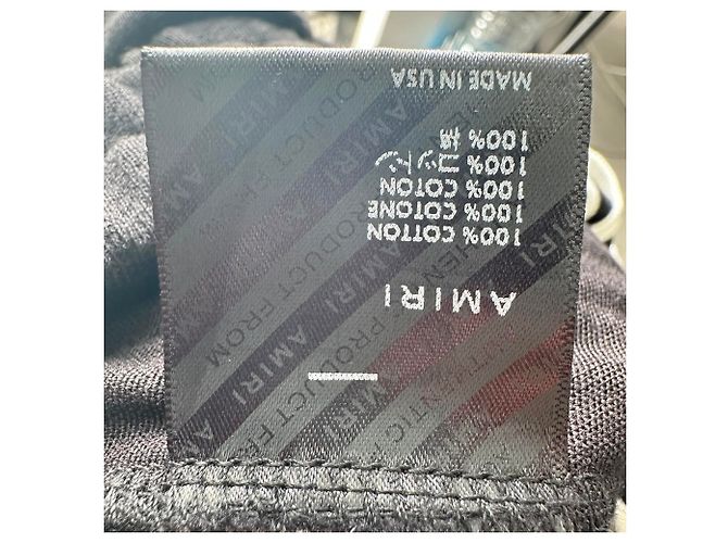 Amiri Jogginghose mit Logo-Print aus schwarzer Baumwolle - Ansicht 3
