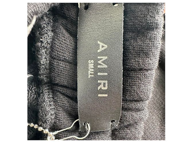 Amiri Jogginghose mit Logo-Print aus schwarzer Baumwolle - Ansicht 7