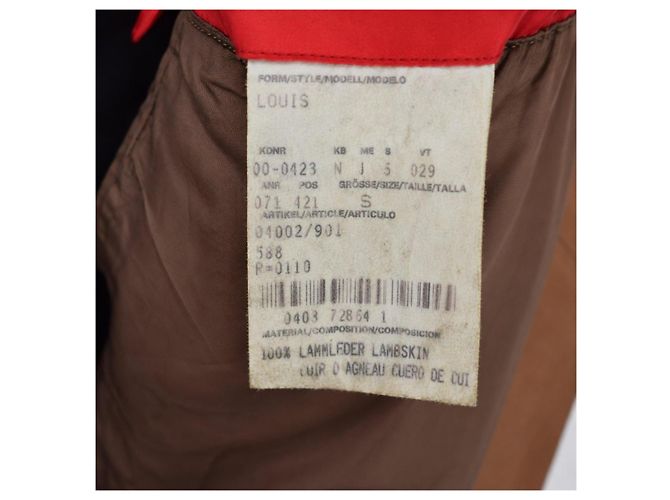 Hugo Boss Louis Lederblazer Braun - Ansicht 5