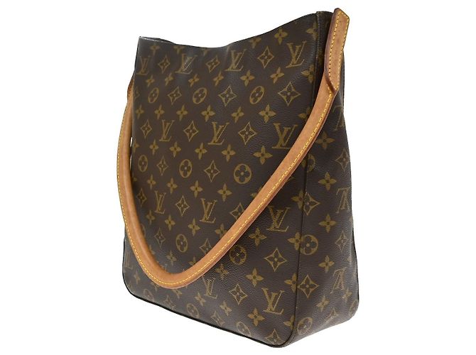 Louis Vuitton Looping Monogram Canvas GM Marrone - vista 3