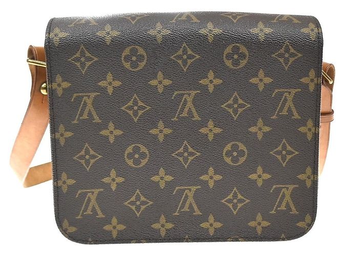 Louis Vuitton Cartouchiere Monogram Canvas MM Marron - vue 2
