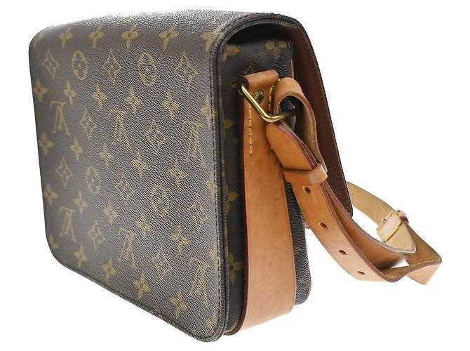 Louis Vuitton Cartouchiere Monogram Canvas MM Marron - vue 4