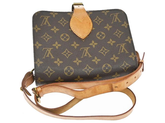 Louis Vuitton Cartouchiere Monogram Canvas MM Marron - vue 7