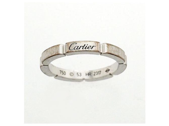 Cartier Maillon Panthère Ring in 18K Weißgold - Ansicht 2
