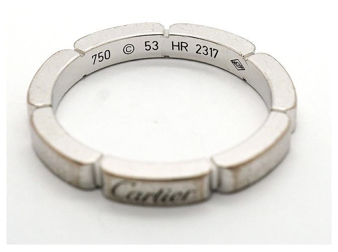 Cartier Maillon Panthère Ring in 18K Weißgold - Ansicht 4