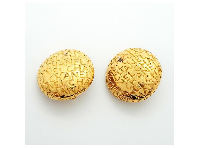 Orecchini a clip Chanel placcati oro D'oro - vista 2