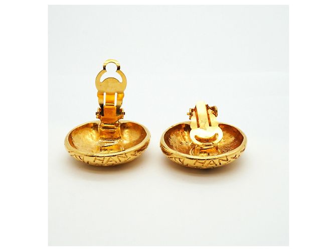Orecchini a clip Chanel placcati oro D'oro - vista 3