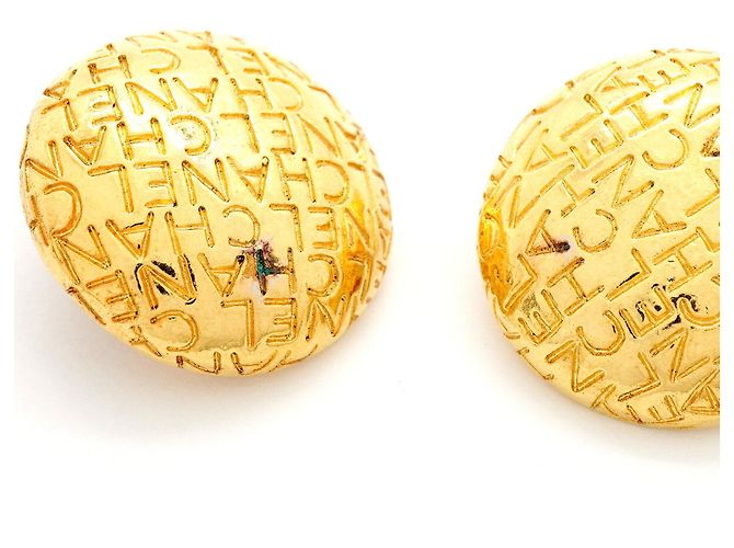 Orecchini a clip Chanel placcati oro D'oro - vista 6