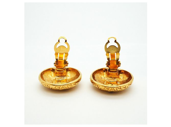 Orecchini a clip Chanel placcati oro D'oro - vista 7