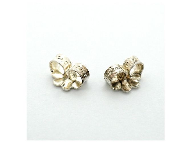 Autre Marque Pendientes de botón Tiffany & Co. Infinity en plata de ley - vista 5
