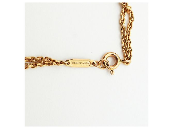 Autre Marque Collana Large Double Link Hardware in Oro Rosa 18K Tiffany & Co. - vista 4