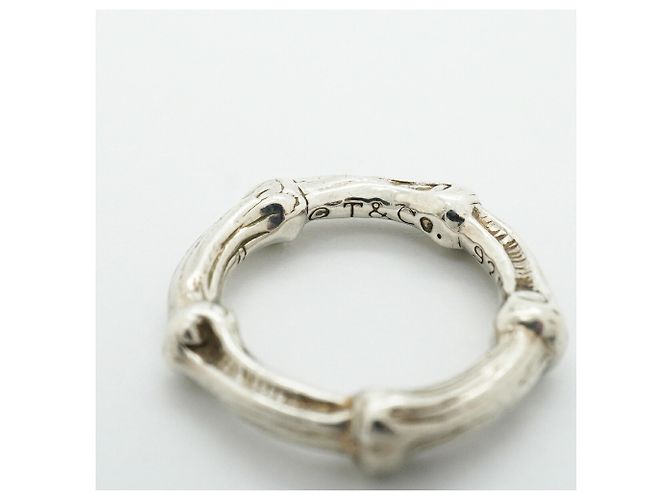 Autre Marque Anello Bamboo Tiffany & Co. in Argento 925 - vista 4