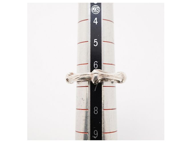Autre Marque Anello Bamboo Tiffany & Co. in Argento 925 - vista 6
