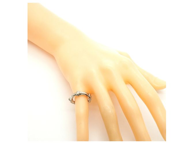 Autre Marque Anello Bamboo Tiffany & Co. in Argento 925 - vista 7