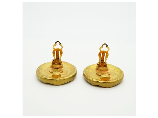 Orecchini a clip Chanel placcati oro D'oro - vista 6