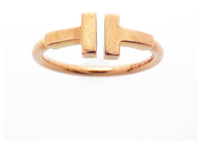 Autre Marque Anello Tiffany & Co. T Wire - Oro rosa 18K - vista 2