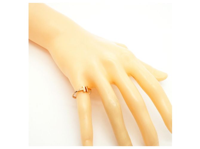 Autre Marque Anello Tiffany & Co. T Wire - Oro rosa 18K - vista 6