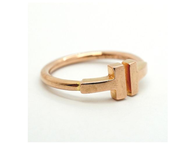 Autre Marque Anello Tiffany & Co. T Wire - Oro rosa 18K - vista 8