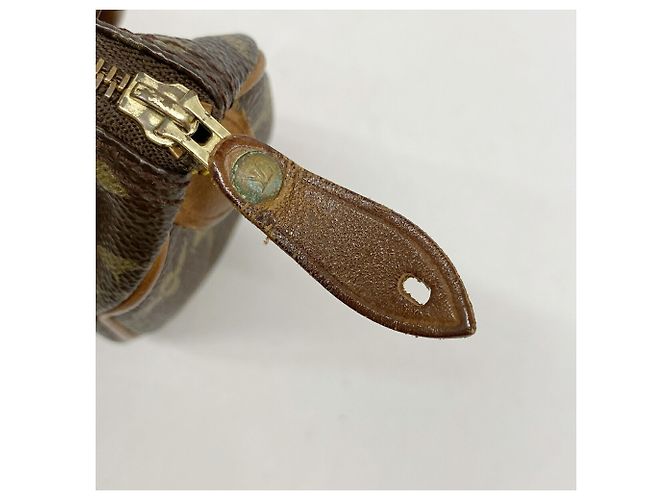 Bolsa de mão Louis Vuitton Monogram Mini Speedy Marrom - vista 6