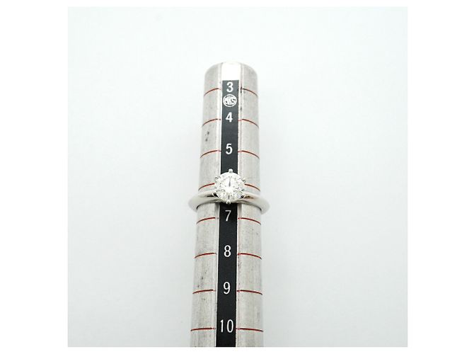 Autre Marque Tiffany & Co. Platin-Solitär-Diamantring - Ansicht 7