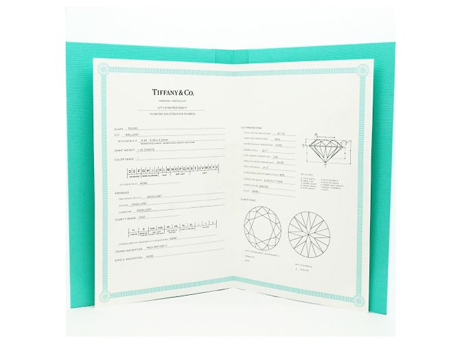 Autre Marque Tiffany & Co. Platin-Solitär-Diamantring - Ansicht 9